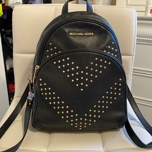 Michael Kors black backpack